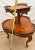 Antique Two-Tier Etagere Jardiniere Parlor Table, French Art Nouveau, Inlays For Sale - Image 9 of 12