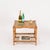 Mid-Century Modern Italian Organic Coffee Table in Rattan and Wicker, 1970s For Sale - Image 3 of 13