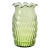 Green Swirled Glass Vase For Sale