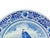 Delft Mid 20th Century Hand Painted White and Blue Delft Sailing Boat Wall Decorative Plate For Sale - Image 4 of 6