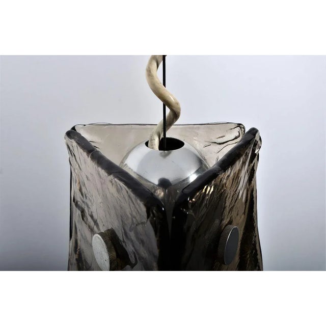 Vintage Murano Glass Flower Lamp from Kalmar Franken For Sale - Image 9 of 11