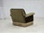 Danish Armchair in Green Furniture Velour, 1970s For Sale - Image 4 of 18