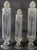 Late 19th Century 19th Century Molded Glass Apothecary Jars, Set of Three, Barley Twist Lids For Sale - Image 5 of 11