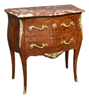 20th Century Louis XV Mahogany Chest of Drawers