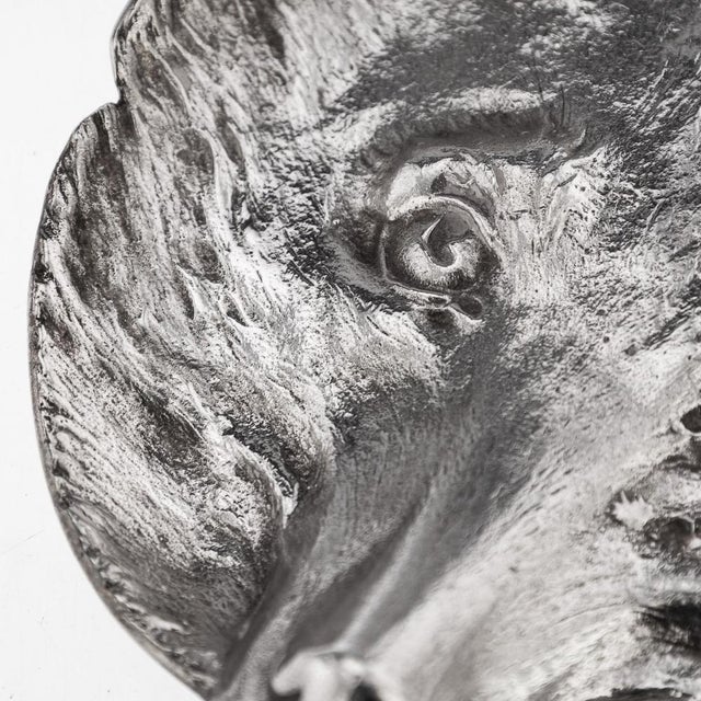 Silver Fox Head Dishes fom Asprey & Co., 1980s, Set of 4 For Sale - Image 9 of 12