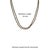 73 Ct Pyrite Beaded Double Strand Necklace With Silver Clasp 2.8mm Beads 18” Long For Sale - Image 15 of 18