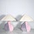 1980s Postmodern Memphis Sculptural Purple & Pink Ceramic Lamps - A Pair For Sale - Image 13 of 13