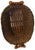 Mid 20th Century Oversized Antique French Boulangerie Shop Basket W/ Wooden Slats For Sale - Image 5 of 7