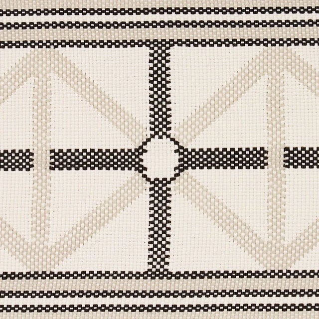 Traditional Sample - Schumacher Napoleon Indoor/Outdoor Tape, Dove For Sale - Image 3 of 5