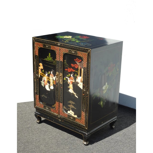 Gorgeous Cabinet in Good Vintage Condition. Solid and Firm. Wear is usual for its age. Please study the photos and ask...