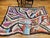 Turquoise Vintage Moroccan Tapestry Rug, Handwoven, Mid-Century Modern Abstract Design, 6’ X 7’ For Sale - Image 8 of 10