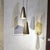 Mid-Century Modern Pendant Lights with Fontana Arte Faceted Crystal Diffuser and Corten-Effect, 1990s, Set of 2 For Sale - Image 3 of 15