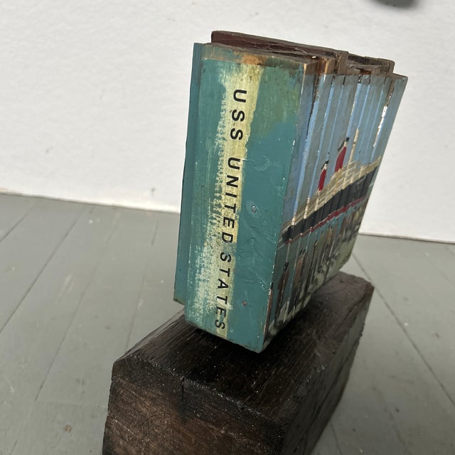 Contemporary Original Painting / Statue by Stephen Heigh “Uss United States” For Sale In Philadelphia - Image 6 of 7
