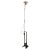 Black Toio Floor Lamp attributed to Achille Castiglioni for Flos, Italy, 1960s For Sale - Image 8 of 8