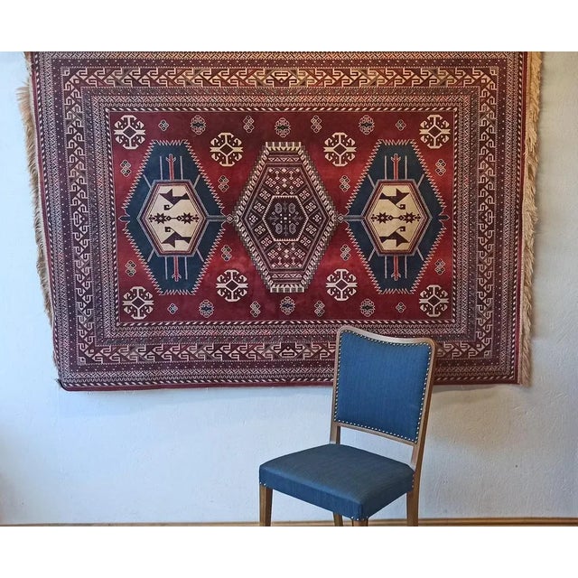 Vintage Wall Tapestry, 1980s For Sale - Image 6 of 8