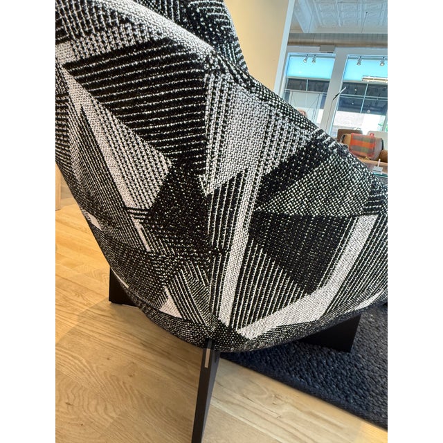 2020s Minotti Lido Armchair & Ottoman For Sale - Image 5 of 9