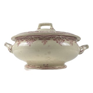 Ironstone Tureen by H. Boulenger & Cie., 1890s For Sale