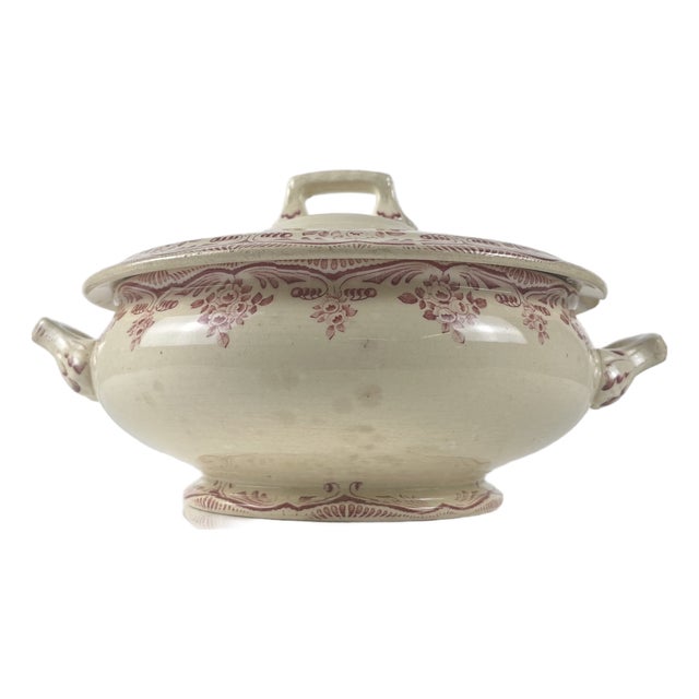 Ironstone Tureen by H. Boulenger & Cie., 1890s For Sale