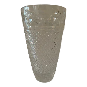 Vintage Waterford Glandore Crystal Flower Vase Unsigned