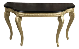Louis XV Style Console in Wood, 1970s