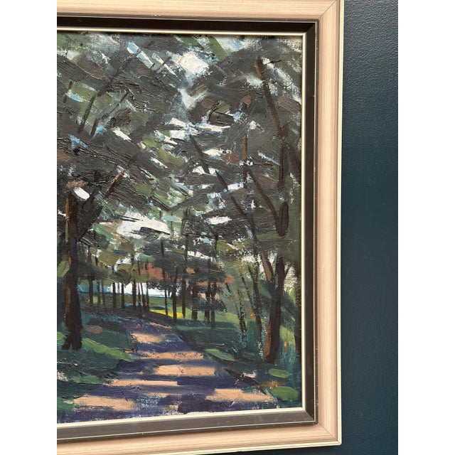 Ingvar Walterström, Forest Road III, 1960s, Oil on Canvas, Framed For Sale - Image 16 of 18