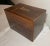 Rustic European Antique 19th Century Handmade Marquetry Wooden Dutch Thee Tea Caddy Box For Sale - Image 3 of 12
