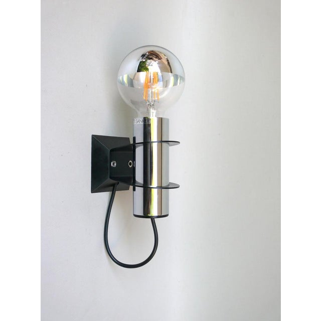 Space Age Wall Lights by Targetti Sankey, Italy, 1970s, Set of 2 For Sale - Image 4 of 16