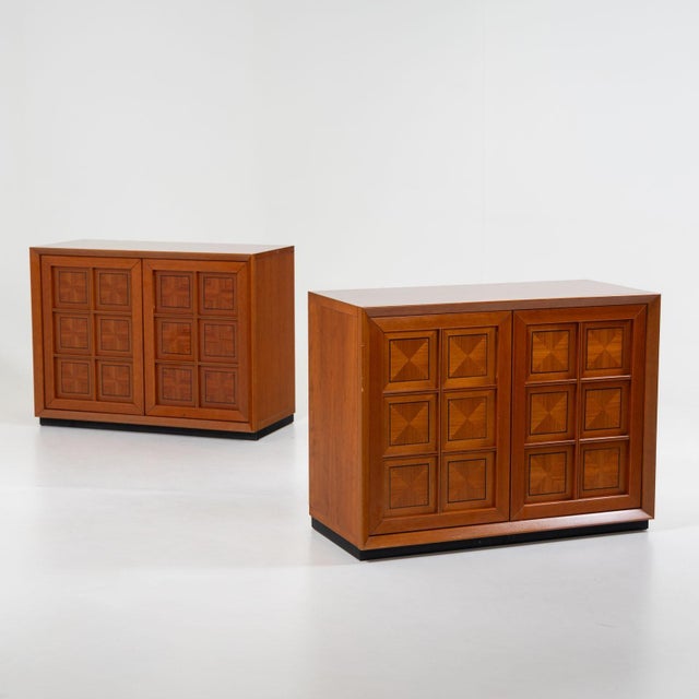 Wood Pair of sideboards by Mobili i Caccia alla Volpe, Italy 1970s For Sale - Image 7 of 12