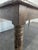 Wood Rustic Farmhouse Table in Wood For Sale - Image 7 of 8