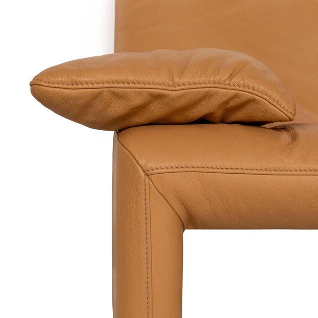 Leather Two-Seater Brown Sofa by Jori Linea For Sale - Image 4 of 14