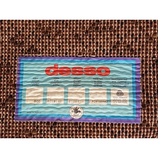 1970s German Wool Rug, 1970s For Sale - Image 5 of 10