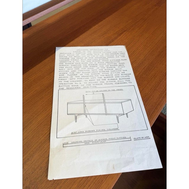 Danish Dressing Table by Ib Kofod Larsen for G-Plan, 1960s, Set of 2 For Sale - Image 5 of 14