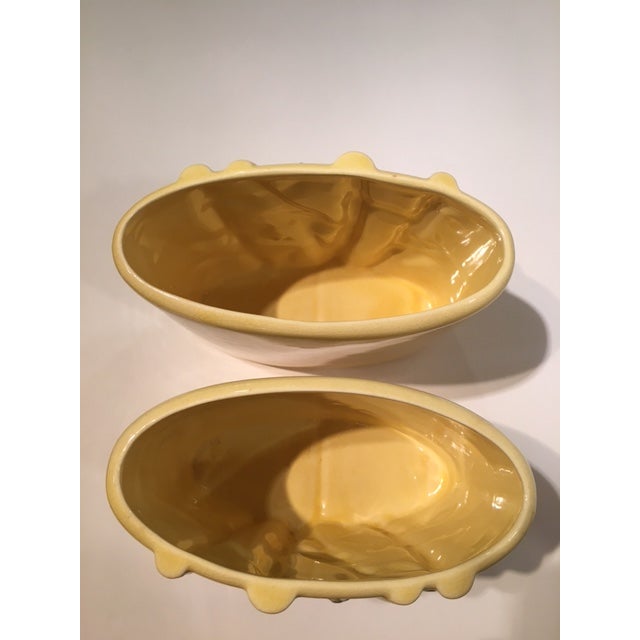 Mid-Century Modern Royal Copley Bamboo Planters - A Pair For Sale - Image 3 of 7