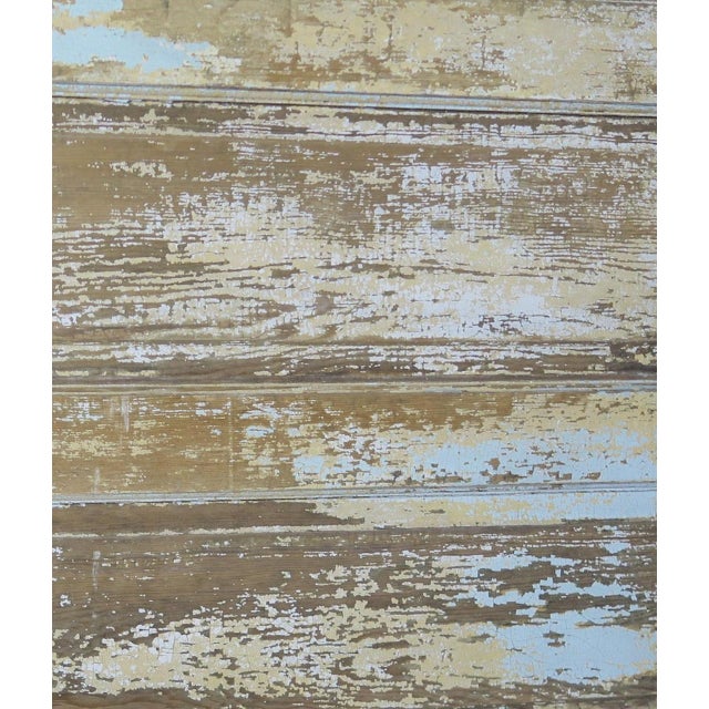 19th Century French Painted Barn Door For Sale In Los Angeles - Image 6 of 11