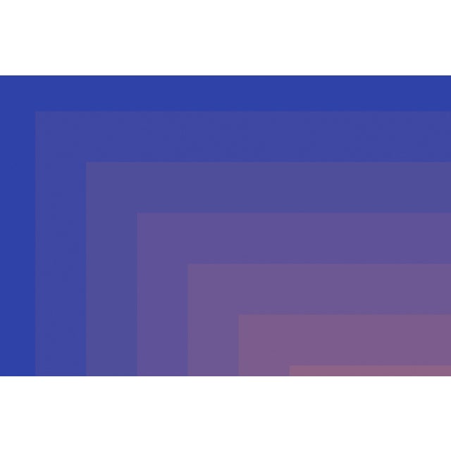 2026, Abstract Geometric, Bauhaus Triptych, Striped Sunrise, Limited Edition Giclée Print on Watercolor Paper by Cyd Fontaine For Sale - Image 10 of 11