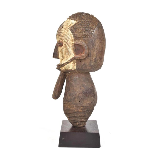 The Songye Nkishi power fetish figure originates from the Lualaba River in the savanna territory. Figures like this are...