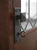 1980s Stickley Roycroft Mission Oak Leaded Glass Cabinet For Sale - Image 5 of 18