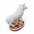 Grand Scale Vintage Majolica Boar Sculpture For Sale - Image 4 of 12