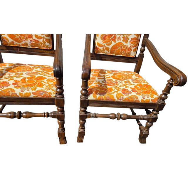 Excellent condition. Minor ware. Fabulous originally upholstery in excellent condition. Shadows on upholstery from taking...