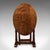 Vintage Folding Oval Occasional Table, English, Gate Leg, Side, Jacobean Revival For Sale - Image 9 of 12