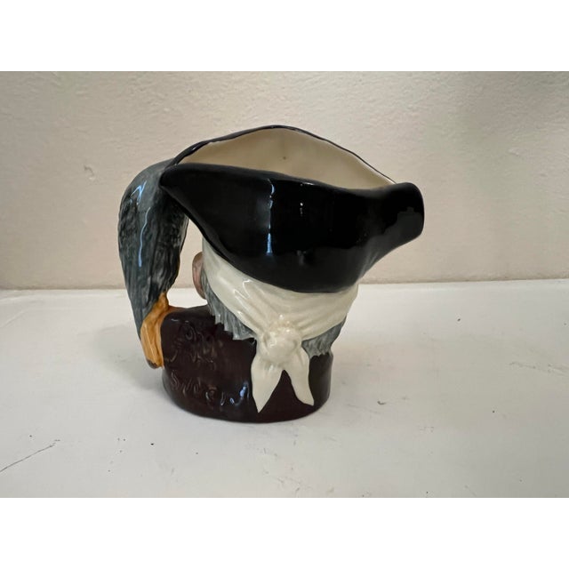 Mid-Century Modern 1951 Long John Silver Royal Doulton Character Pirate Jug Figure For Sale - Image 3 of 5