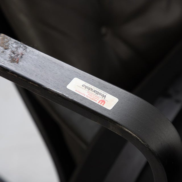 Set of Vintage Siesta Chair with Ottoman by Ingmar Relling for Westnofa, 1960s, in Very Good conditions. Designed 1960 to...