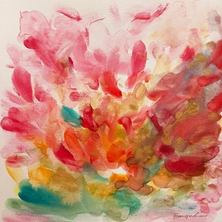 Abstract Botanical Limited Edition Print "The Touch of Blossom No.1" by Fanyu Lin For Sale