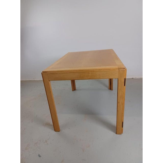Oak Model 5383 Coffee Folding Table by Børge Mogensen, 1960s For Sale - Image 9 of 15