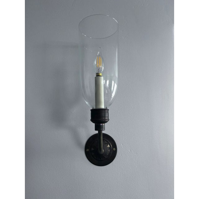 Vaughan Clandon Storm Wall Lights Vintage Vaughan( Pair ) For Sale - Image 4 of 11