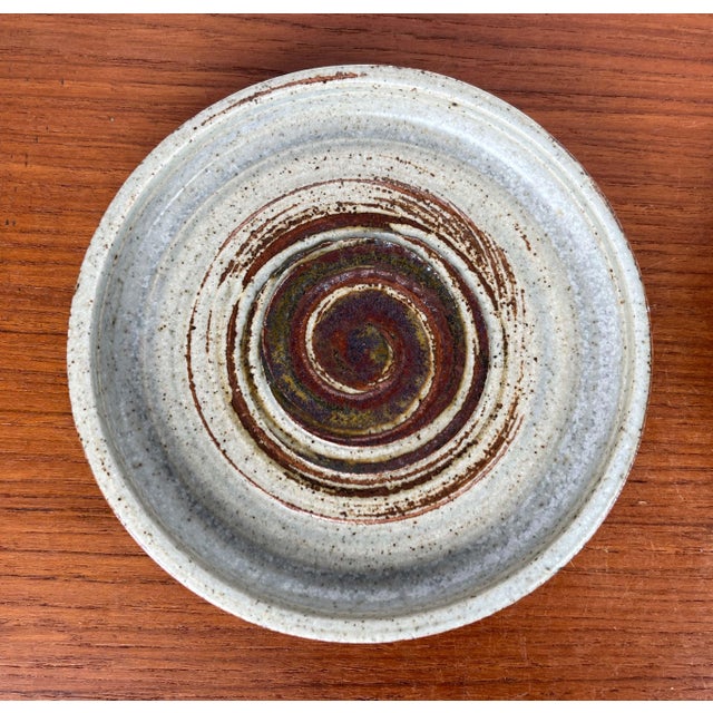 Mid-Century Modern Danish Studio Pottery Bowls by Tue Poulsen for Tue Keramik, 1960s, Set of 2 For Sale - Image 9 of 18