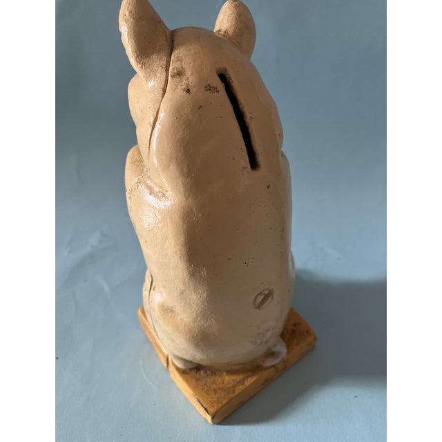 1900’s Pig "Thrifty" Cast Iron Money Bank For Sale In Monterey, CA - Image 6 of 9