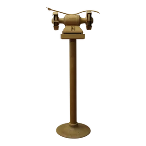 Carved Pine Wood Sculpture of Industrial Machine by Allen Adams