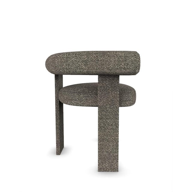 Contemporary Collector Modern Cassette Chair in Safire 0003 by Alter Ego For Sale - Image 3 of 7