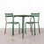 Vintage French Outdoor Table and Chairs, 1950s, Set of 2 For Sale - Image 6 of 7